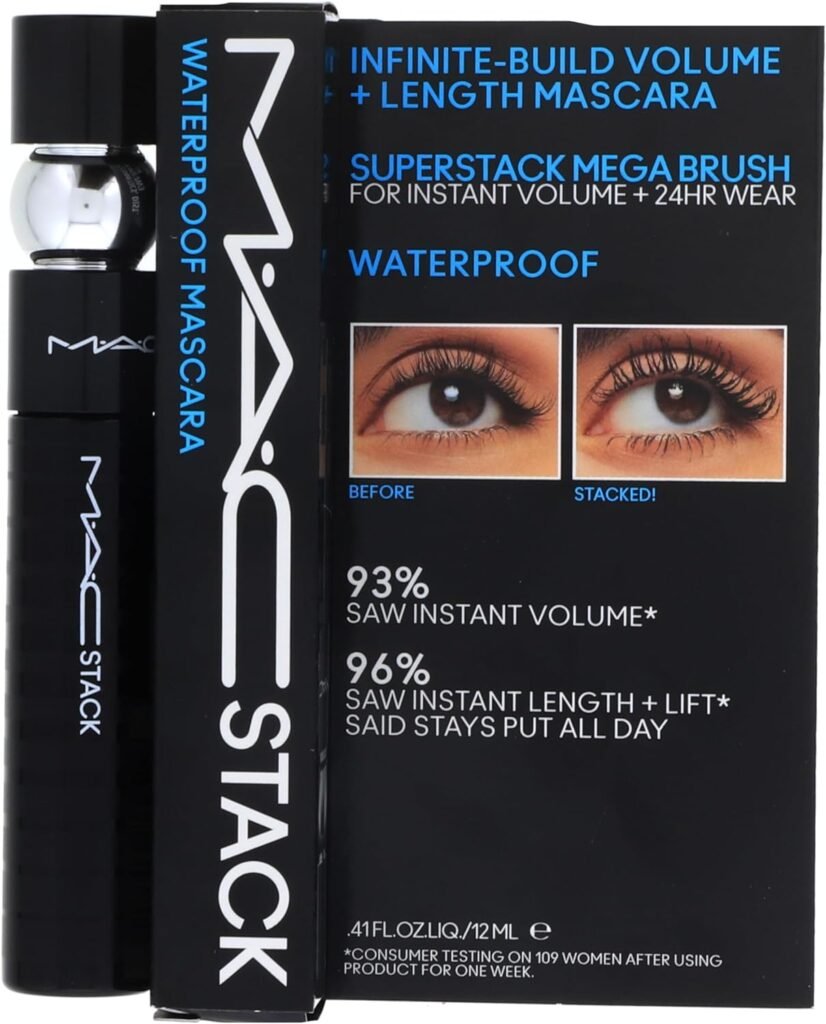 MAC Stack Superstack Mega Brush Waterproof Mascara