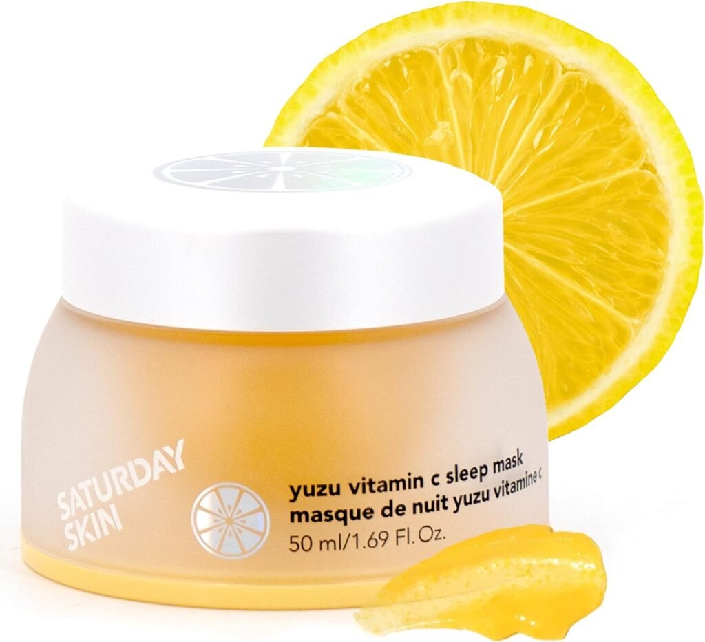 Saturday Skin Yuzu Vitamin C Sleep Overnight Face Mask