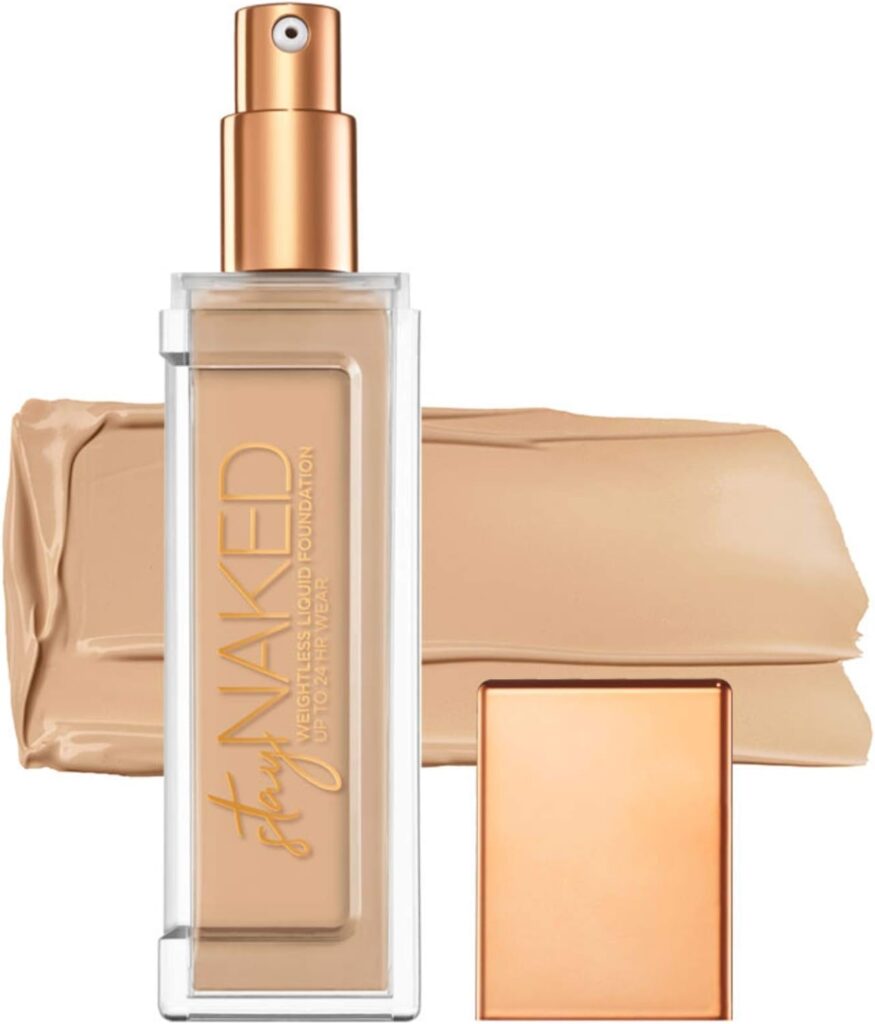 Urban Decay Stay Naked Makeup, Breathable Liquid Foundation with Matte Finish & Medium Coverage